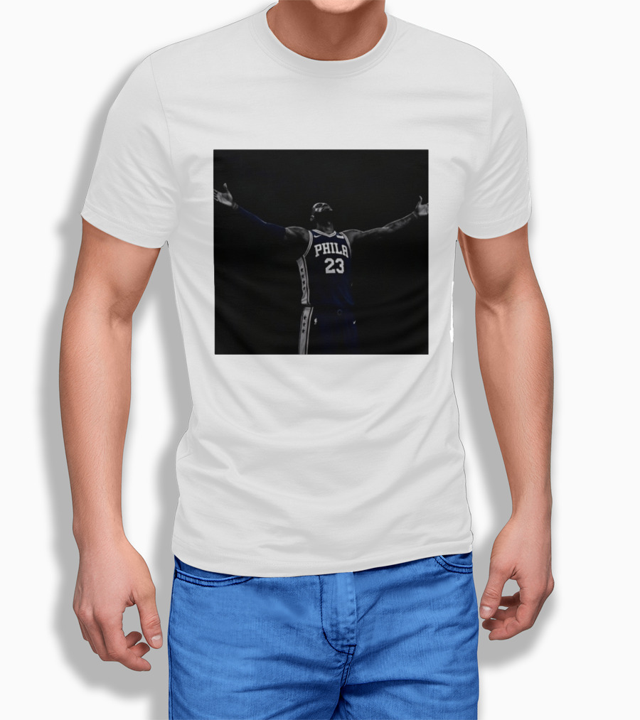 Philadelphia 76ers Number 23 Basketball Star Fan T-Shirt