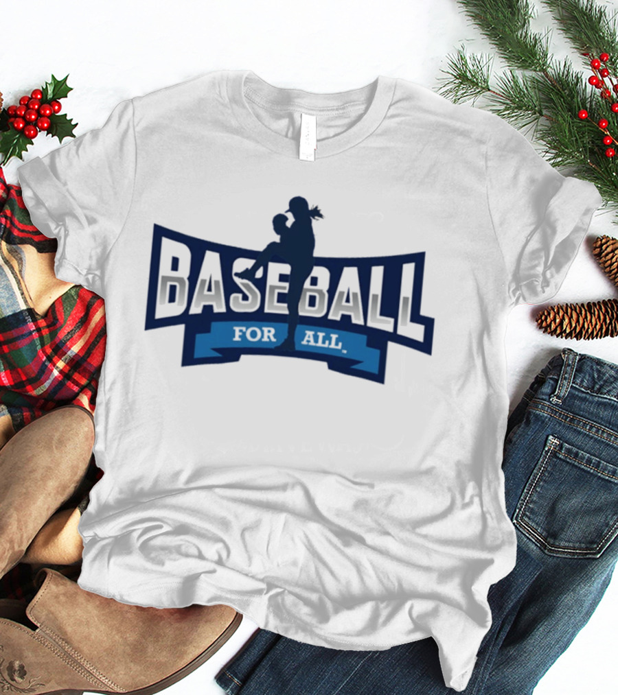Baseball For All Inclusive Sport Silhouette Pitcher T-Shirt