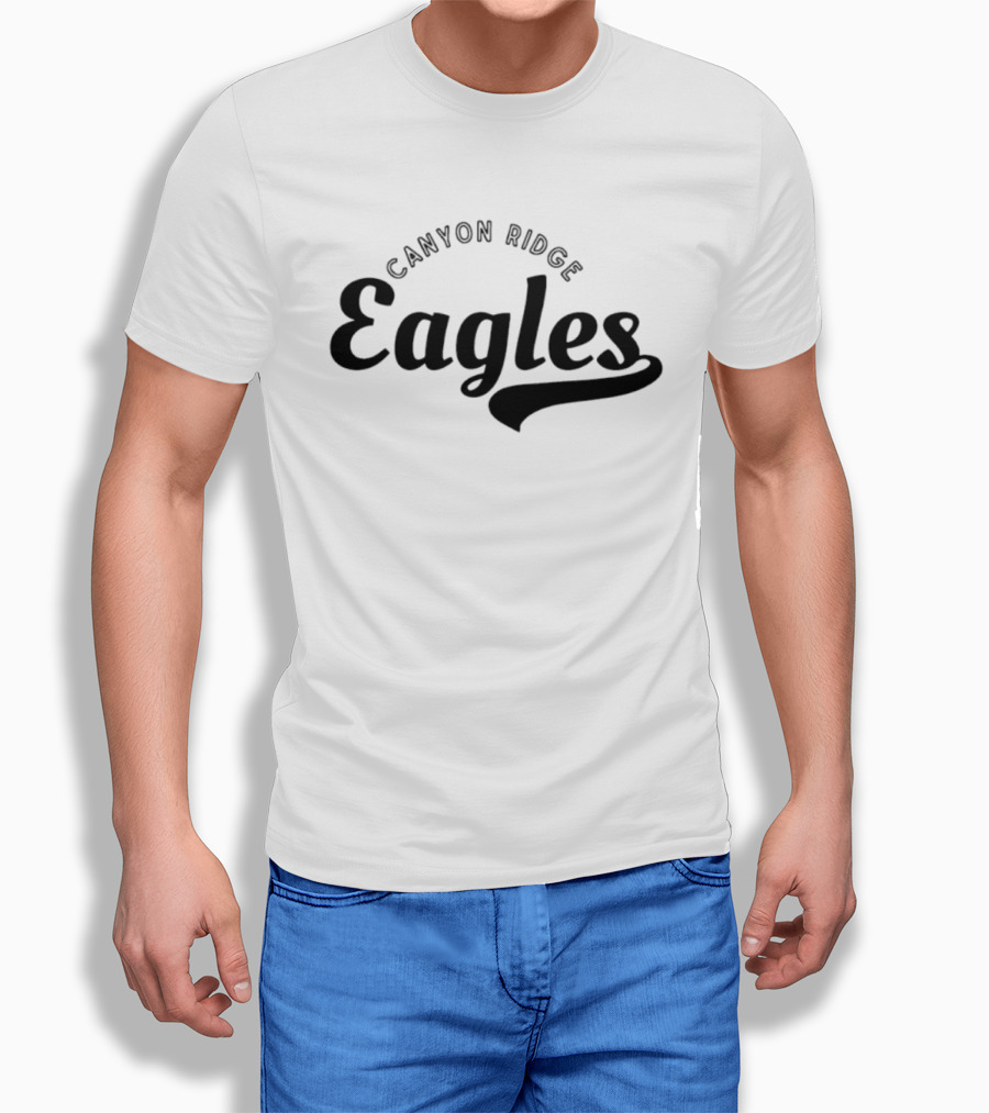 Canyon Ridge Eagles 2026 Trio Crown Arc T-Shirt