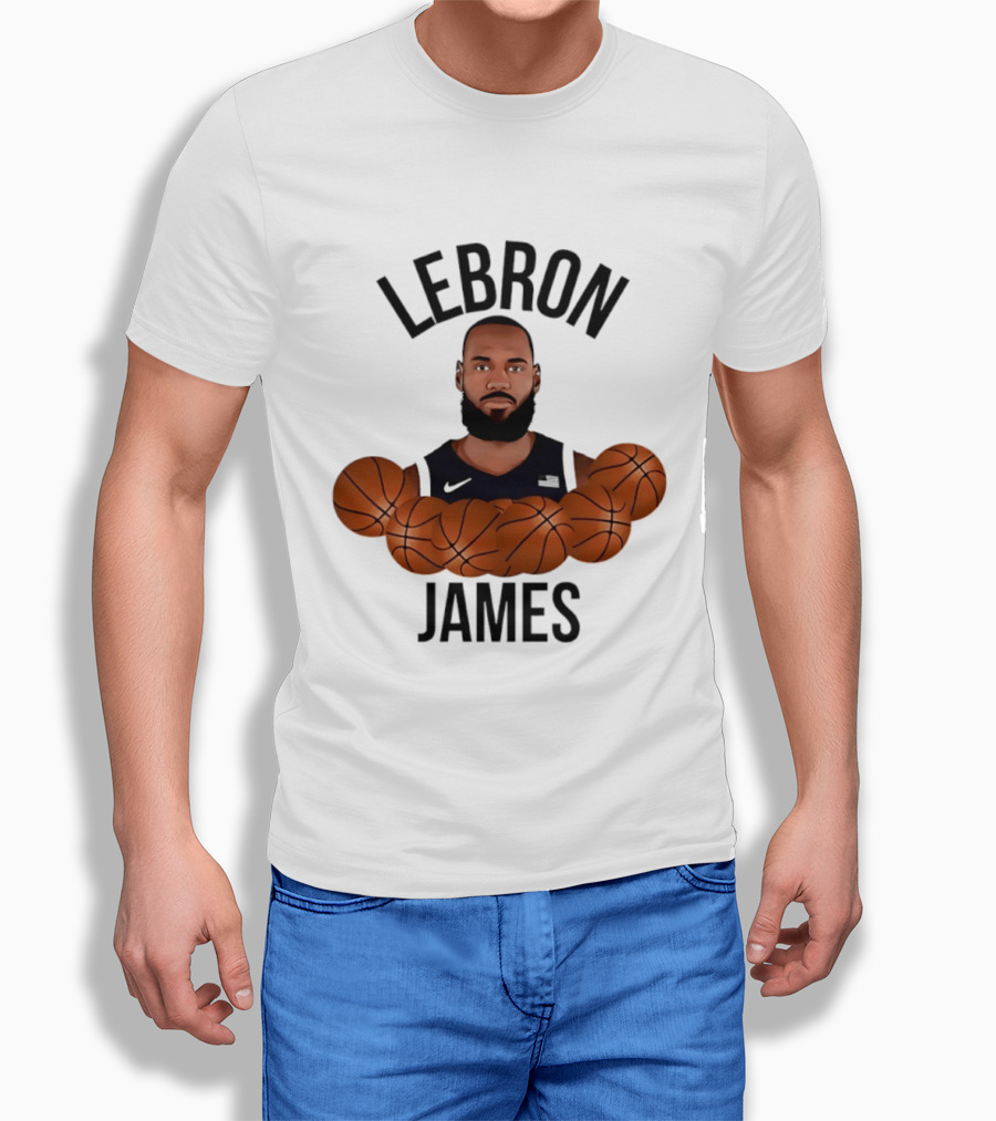 Lebron James Basketball Meme NBA Philadelphia 76ers T-Shirt