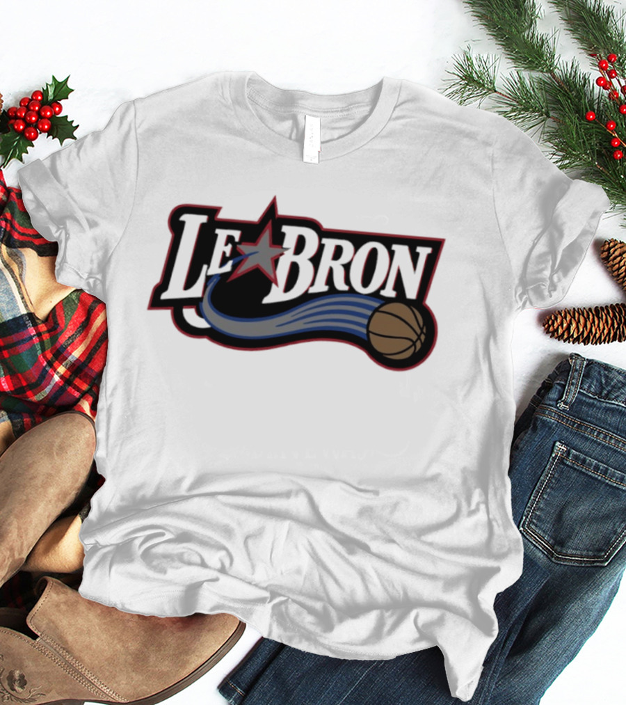 Lebron James Reimagined With Philadelphia 76ers NBA Basketball T-Shirt