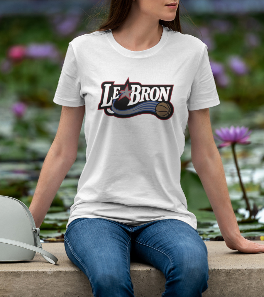 Lebron James Reimagined With Philadelphia 76ers NBA Basketball T-Shirt