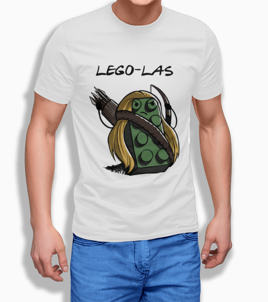 Lego Las Legolas Block Archer Lord Of The Rings T-Shirt