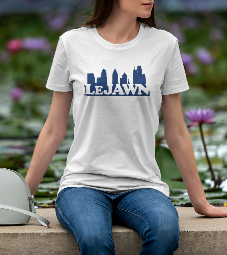 LeJawn Philadelphia City Skyline LeBron James T-Shirt