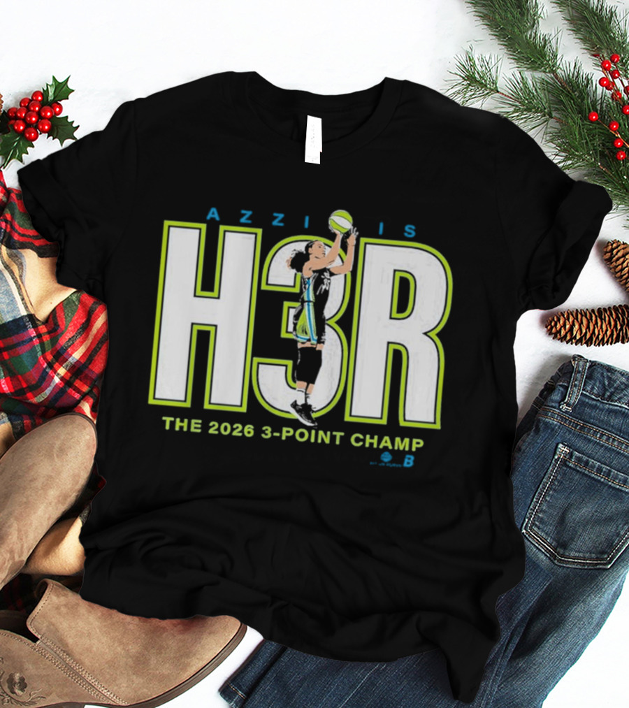 Azzi Is Her H3R The 2026 3 Point Champ T-Shirt