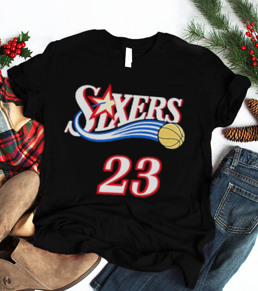 Sixers Basketball Star 23 T-Shirt