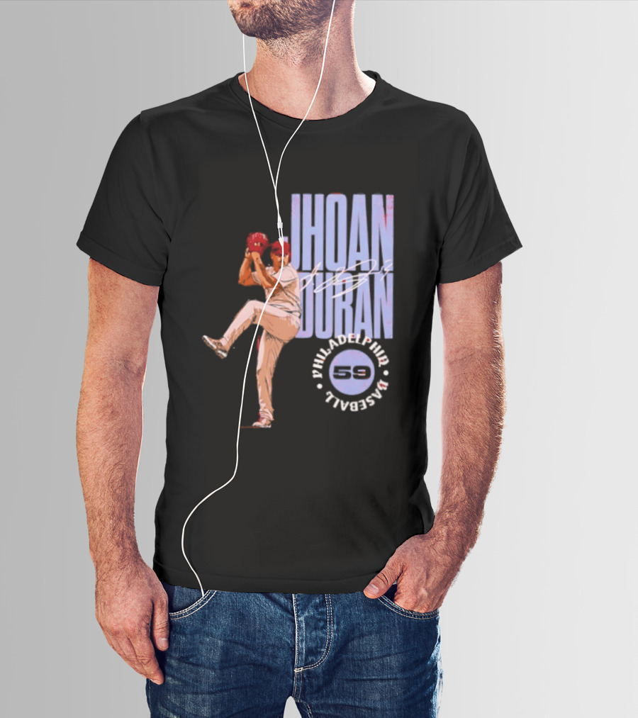 Jhoan Duran 59 Philadelphia Phillies MLB T-Shirt