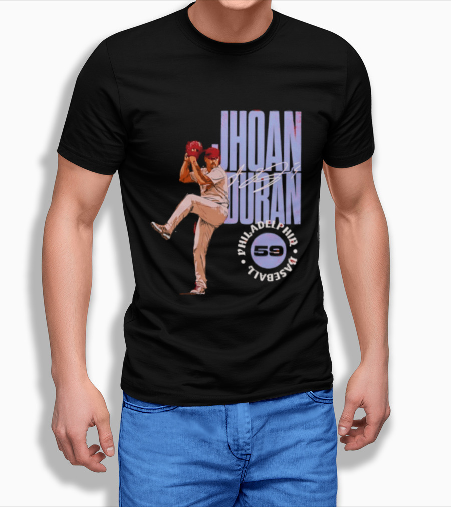 Jhoan Duran 59 Philadelphia Phillies MLB T-Shirt