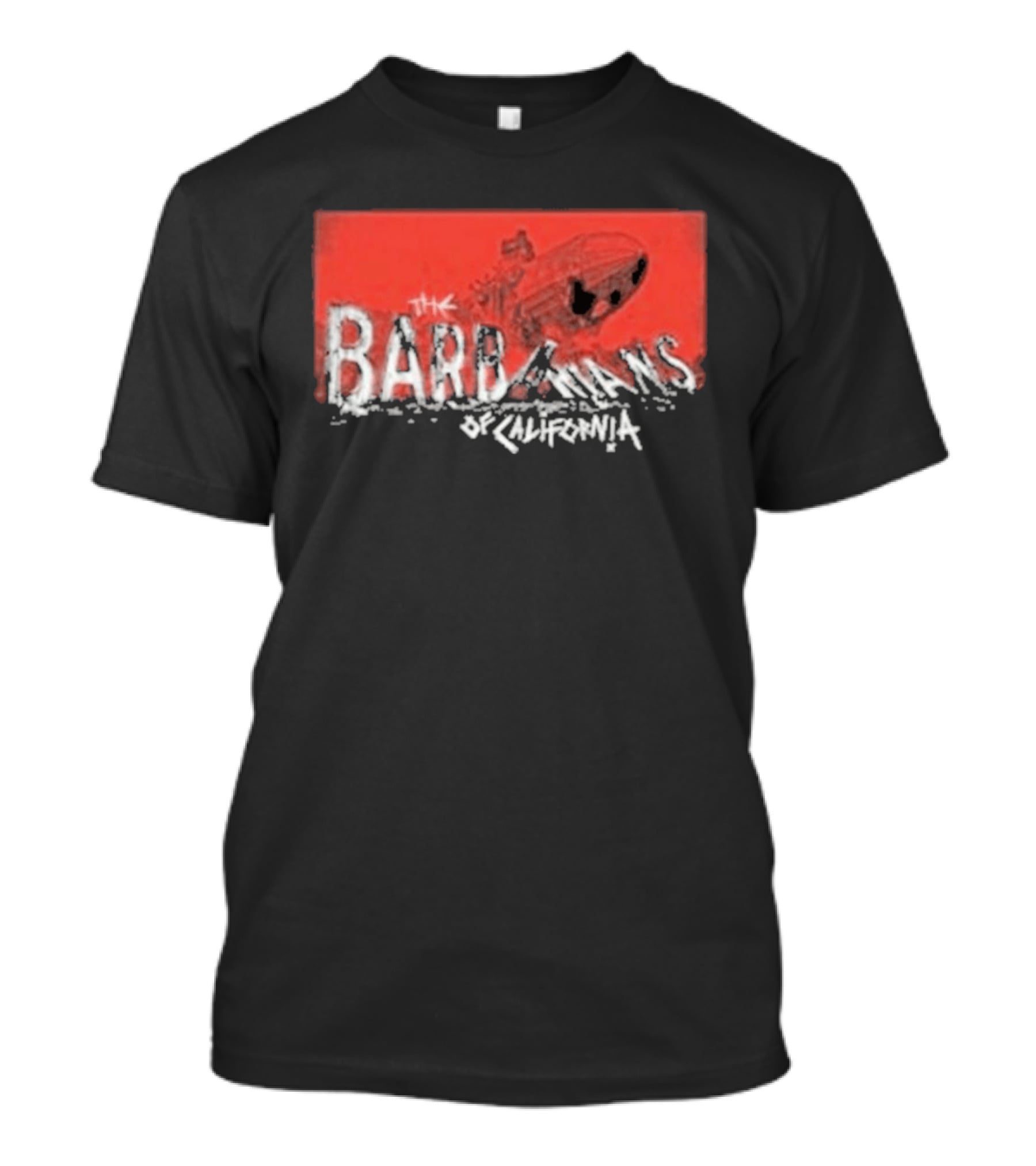 The Barbarians California Airship Crash T-Shirt