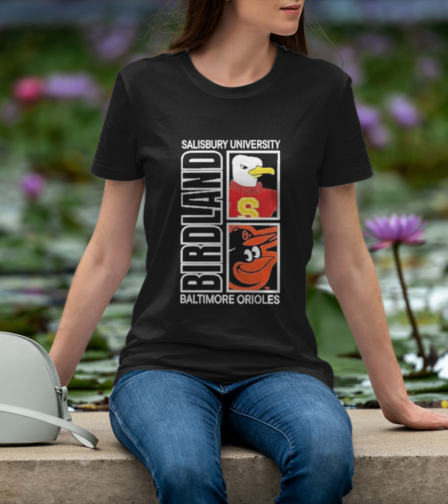 Salisbury University Birdland Night Baltimore Orioles 2026 T-Shirt