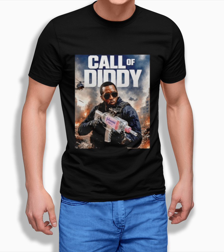 Call Of Diddy Sean Combs Johnson's Baby Oil T-Shirt
