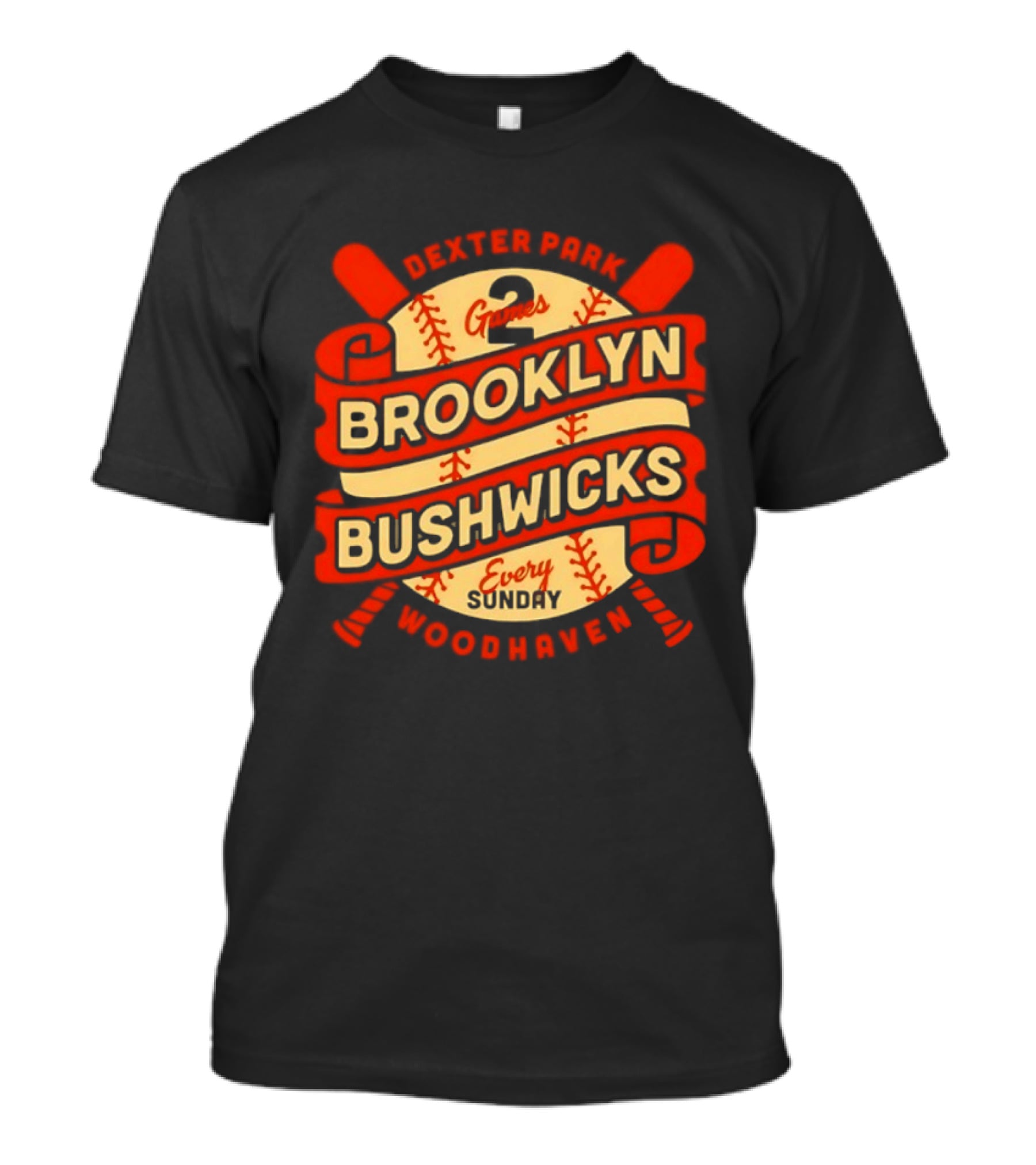 Dexter Park 2 Games Brooklyn Bushwicks Every Sunday Woodhaven T-Shirt