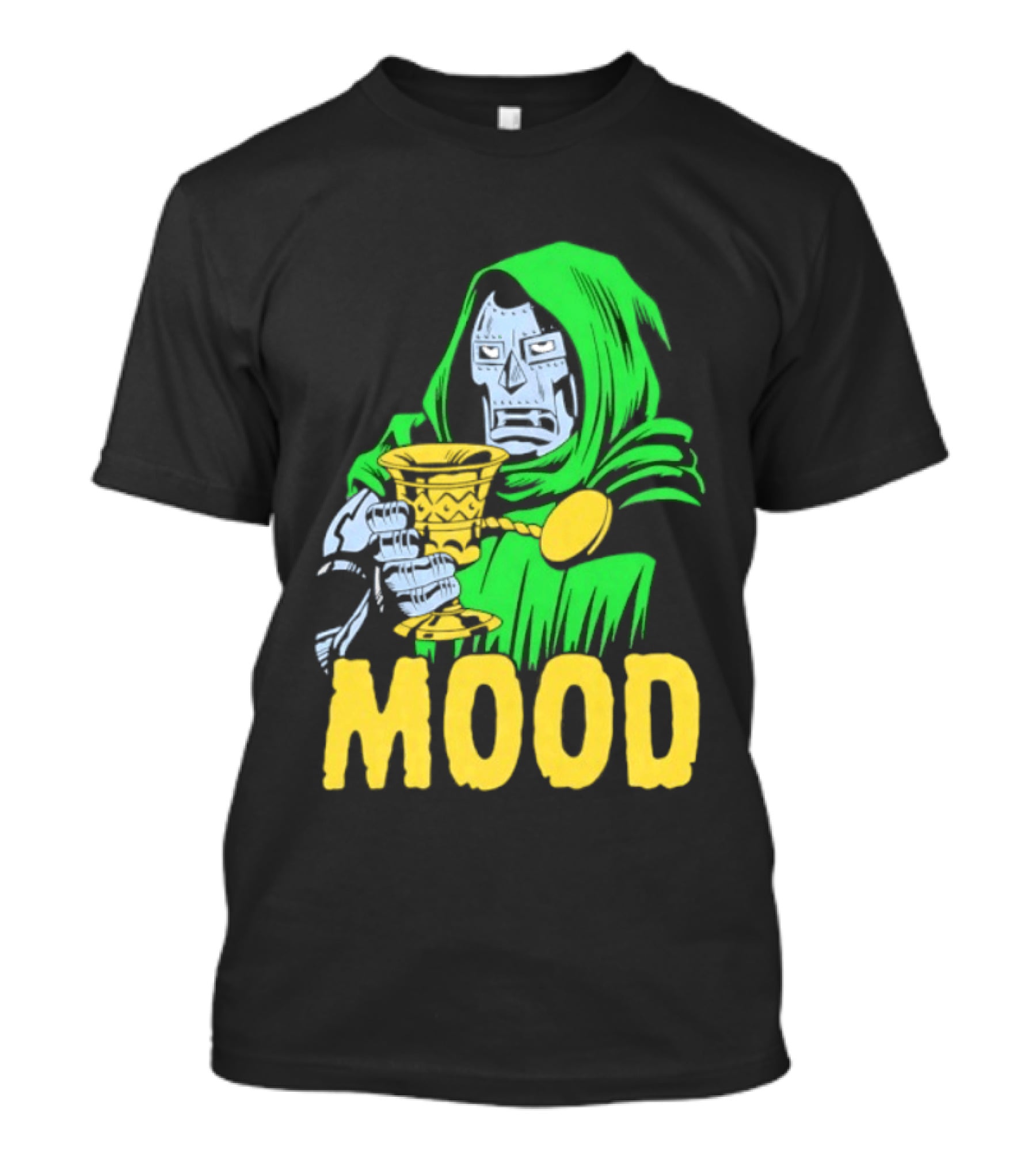 Doctor Doom Mood Marvel Villain Comic Book T-Shirt