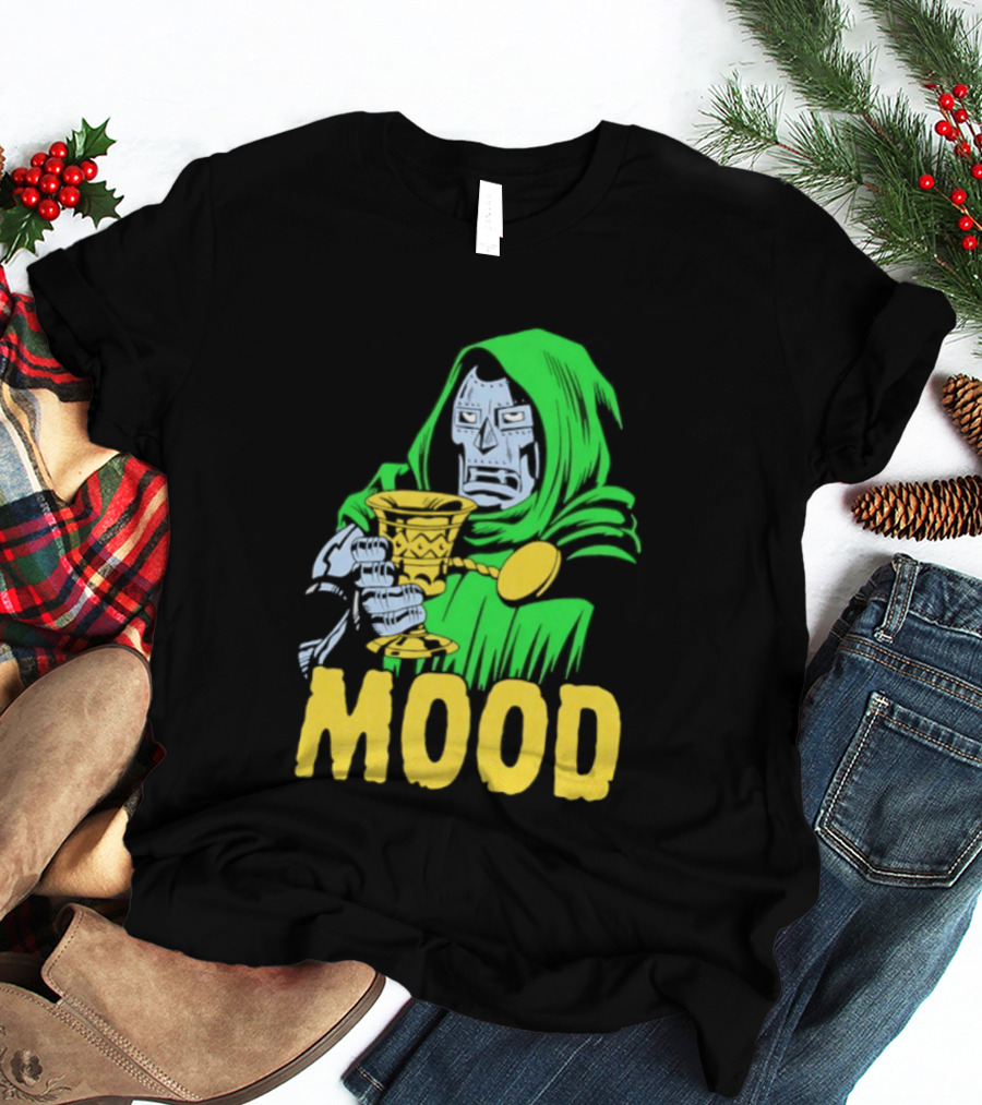 Doctor Doom Mood Marvel Villain Comic Book T-Shirt