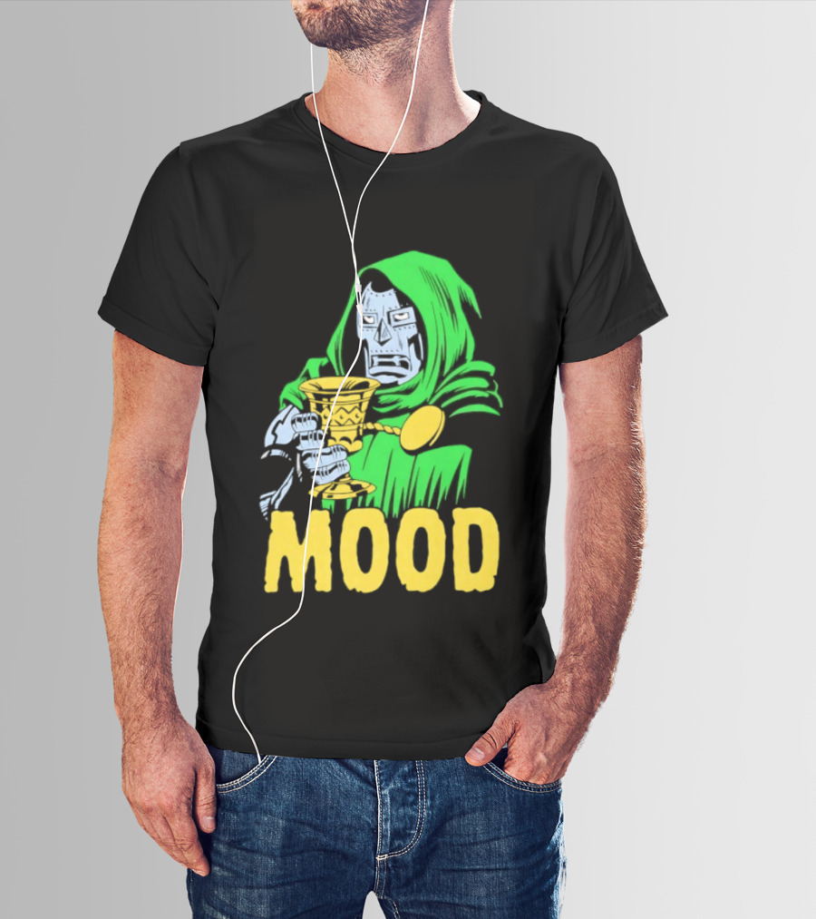 Doctor Doom Mood Marvel Villain Comic Book T-Shirt