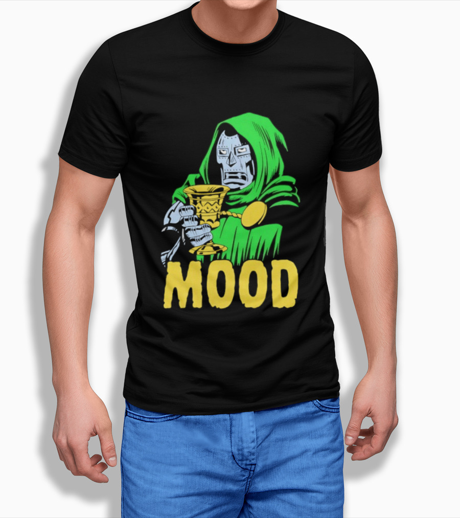 Doctor Doom Mood Marvel Villain Comic Book T-Shirt