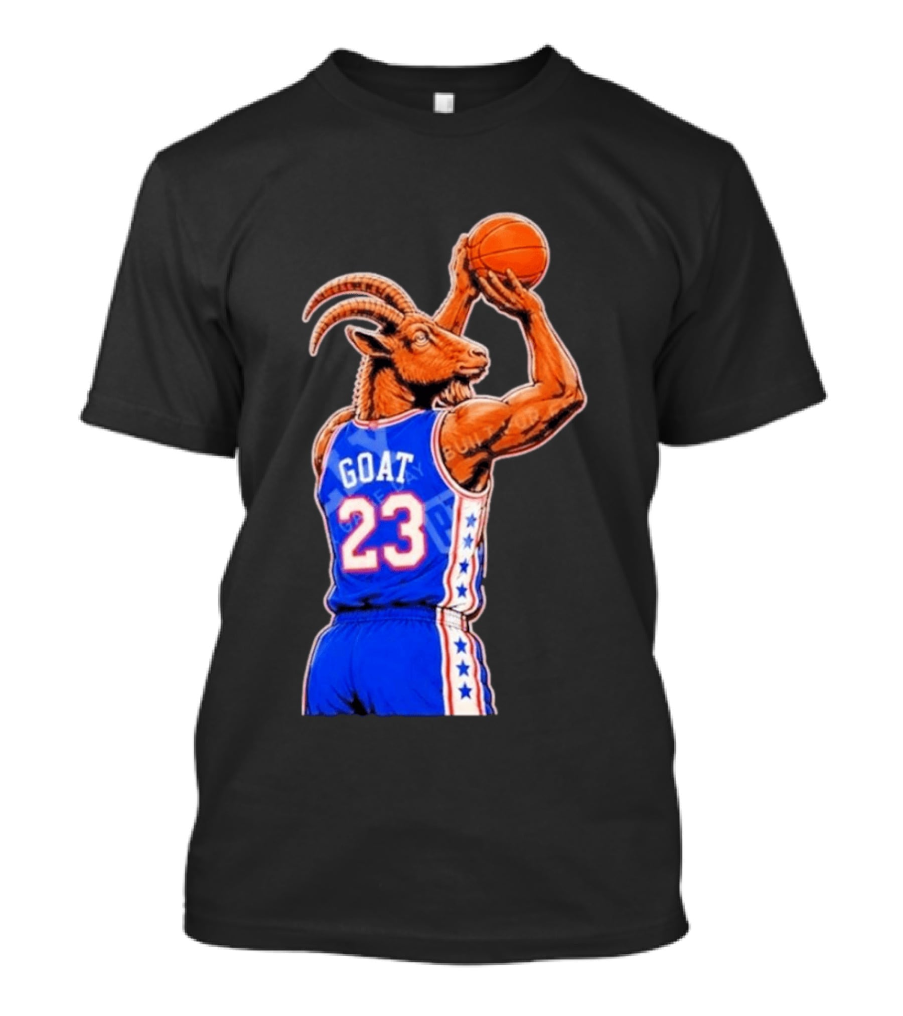 GOAT 23 Basketball Player Jersey Sports Inspired By Iconic NBA Stars T-Shirt