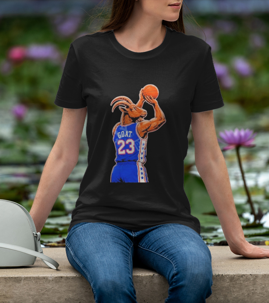GOAT 23 Basketball Player Jersey Sports Inspired By Iconic NBA Stars T-Shirt