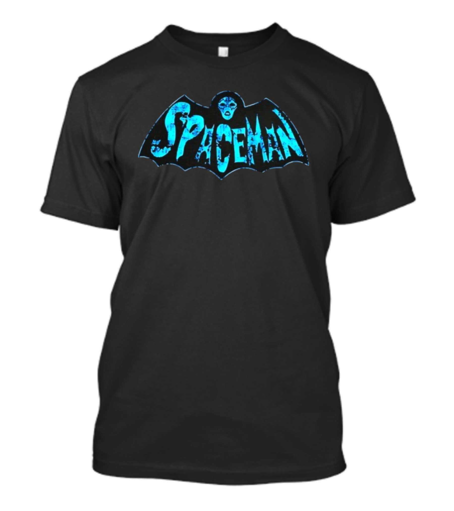 Spaceman Kiss Ace Frehley Hard Rock Bat Face T-Shirt