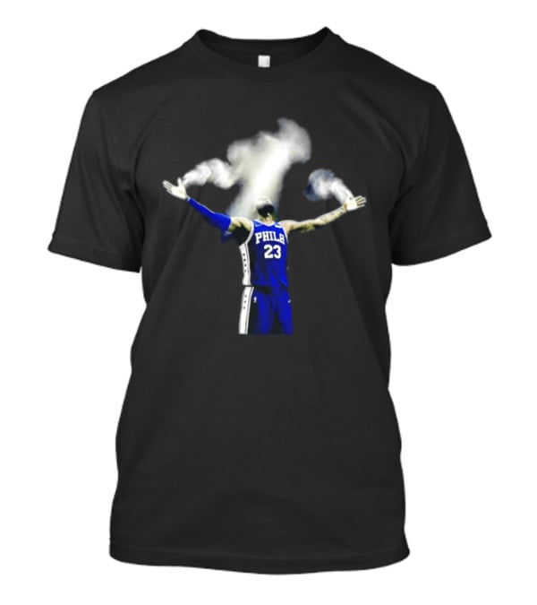 LeBron James 23 Philly Celebration Moment Philadelphia 76ers T-Shirt