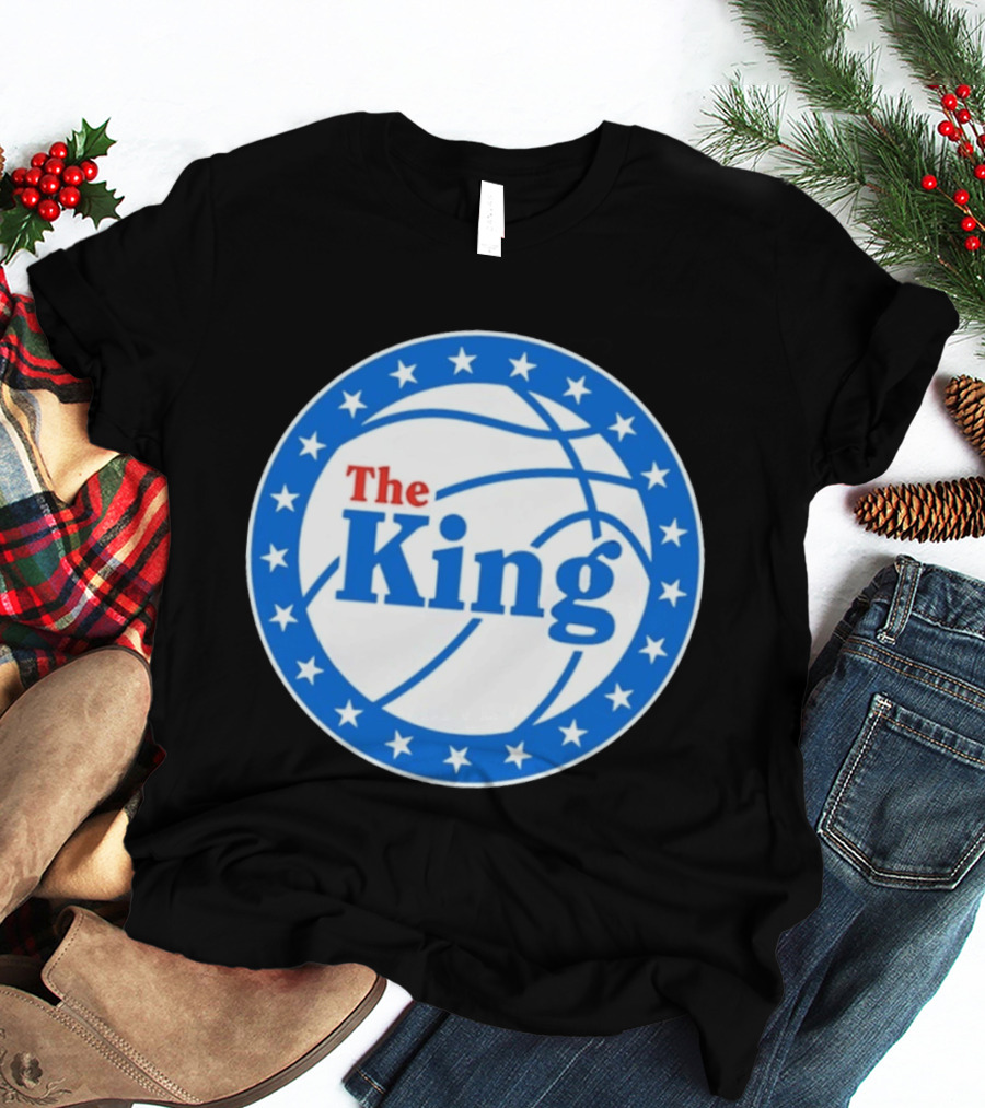 The King Philly Basketball Circle Stars T-Shirt