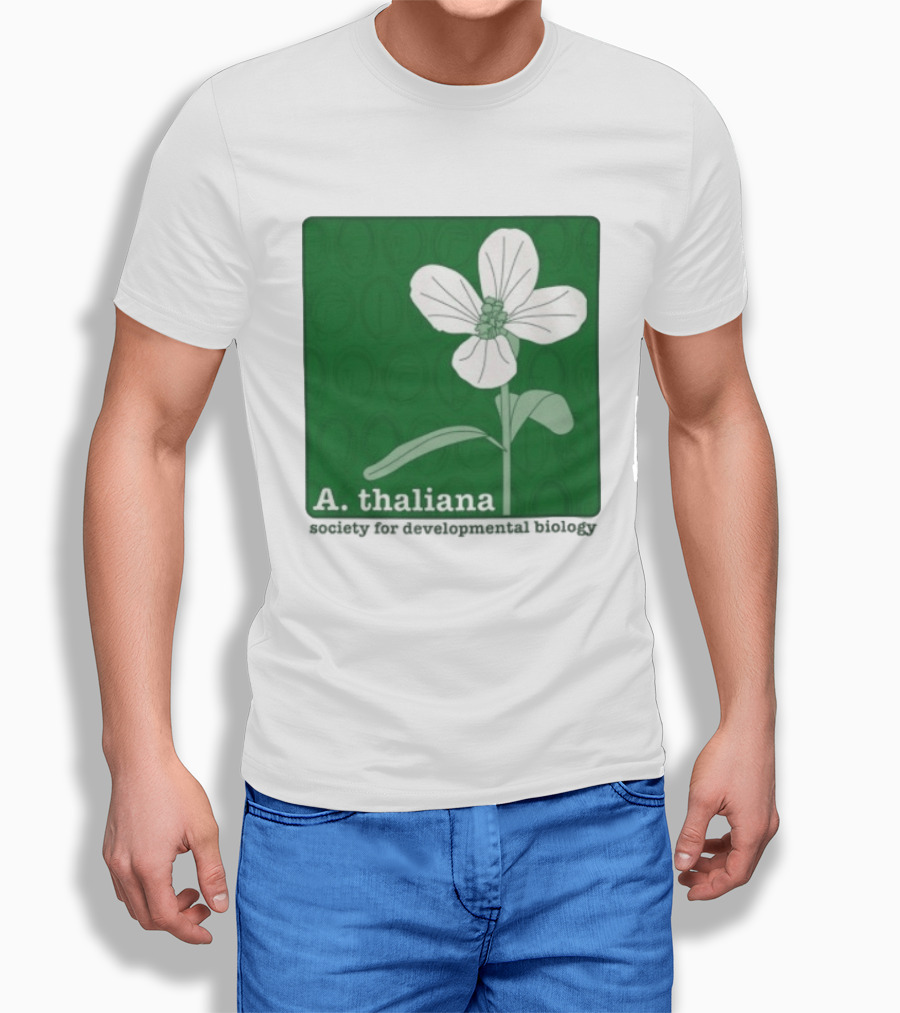 A Thaliana Society For Developmental Biology Flower T-Shirt