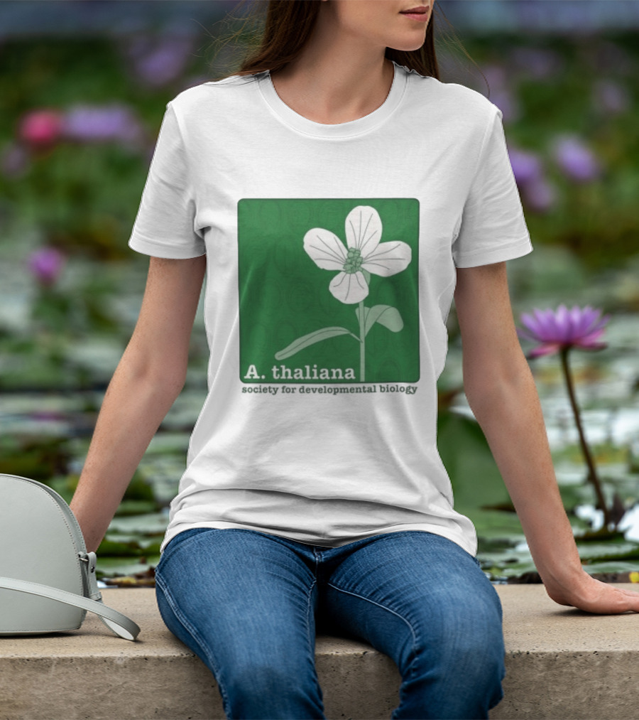 A Thaliana Society For Developmental Biology Flower T-Shirt