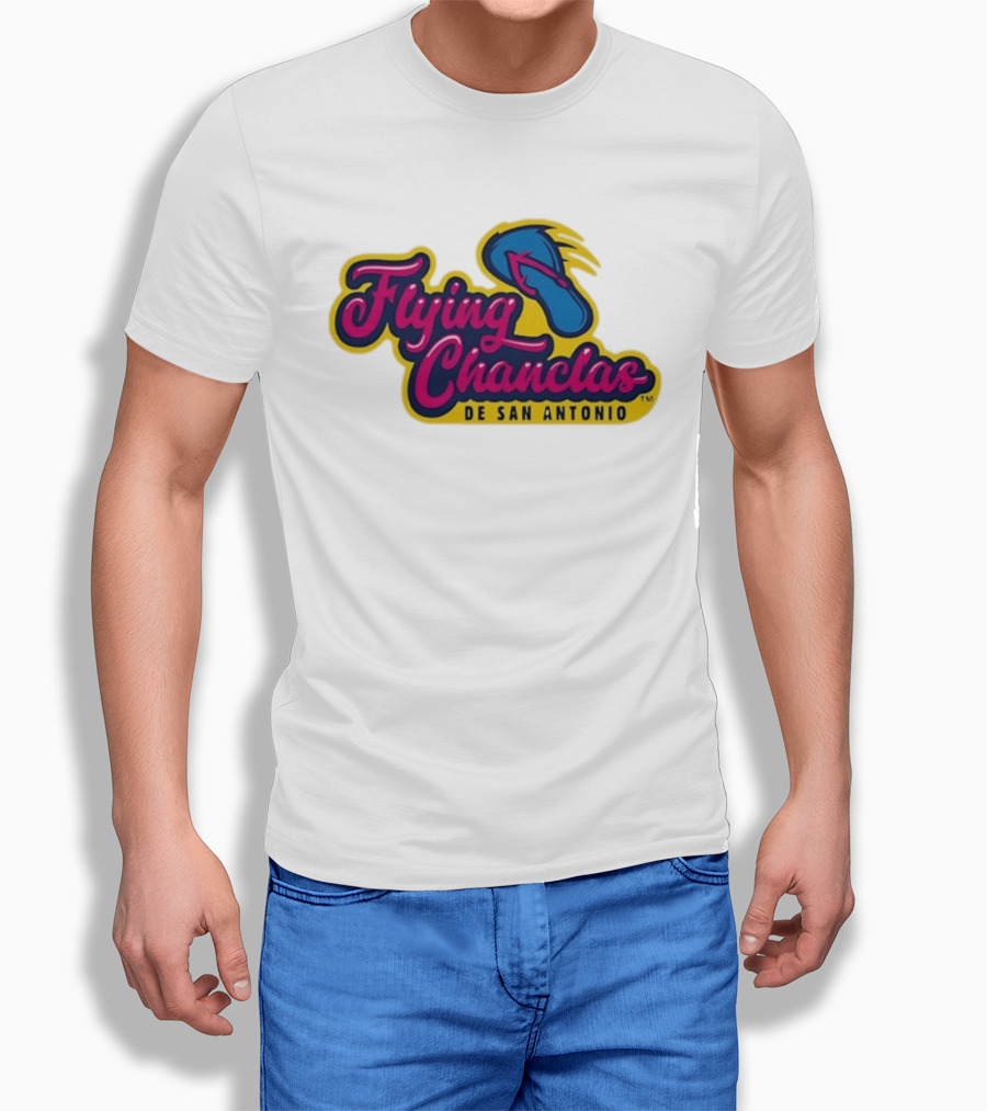 Flying Chanclas De San Antonio Baseball Team Fan T-Shirt