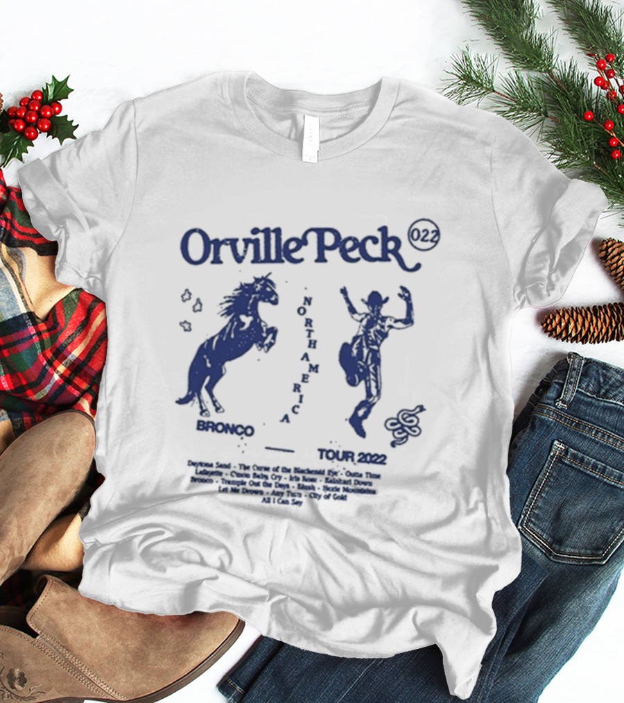 Orville Peck The Ringer Tour Bronco Cowboy 2022 Western Dance Iconic Concert Dates T-Shirt