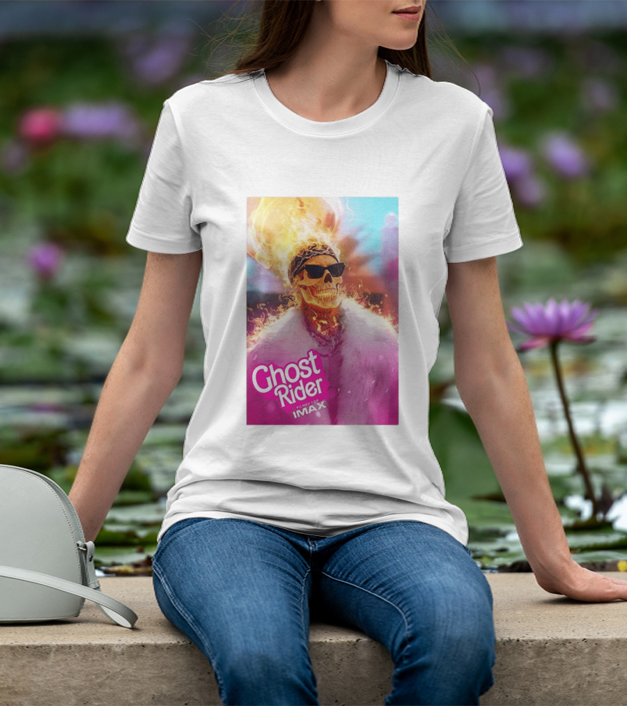 Ryan Gosling Barbie Ghost Rider Filmed For IMAX T-Shirt