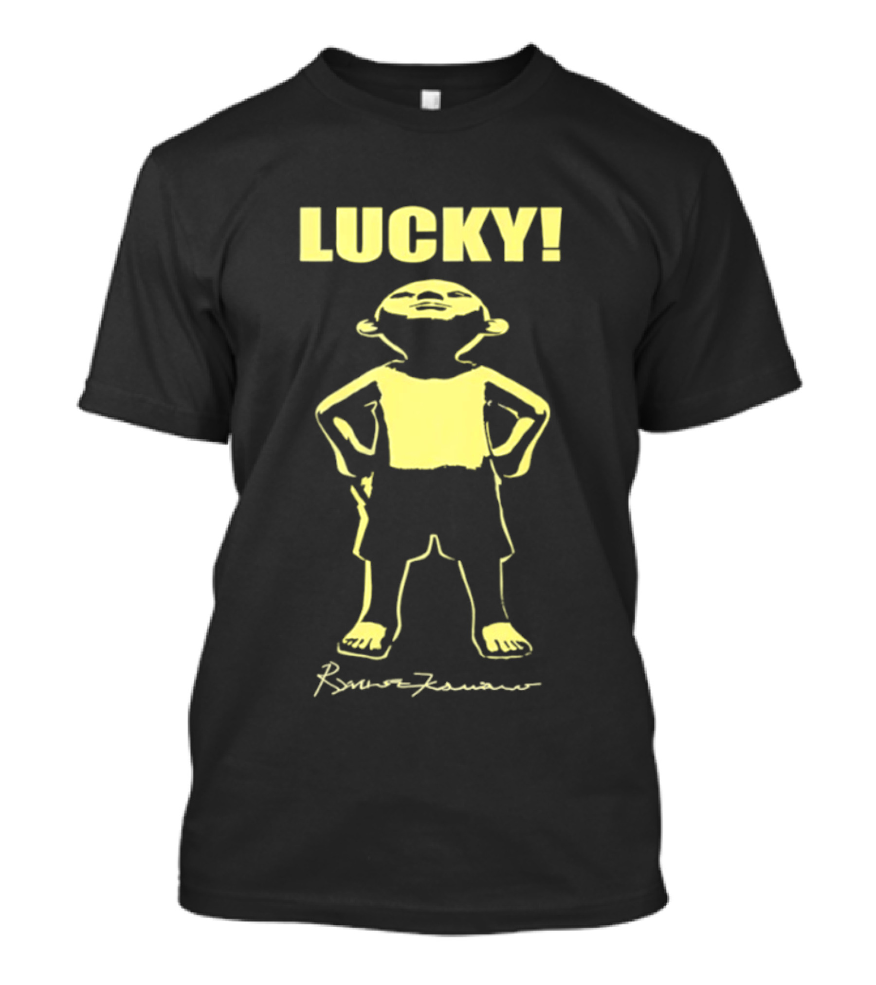 Lucky Jordan Peele Silhouette By Ronald Brantley T-Shirt
