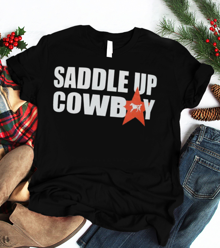 Saddle Up Cowboy Star Trucker Hat Cailin Russo Music Shop T-Shirt