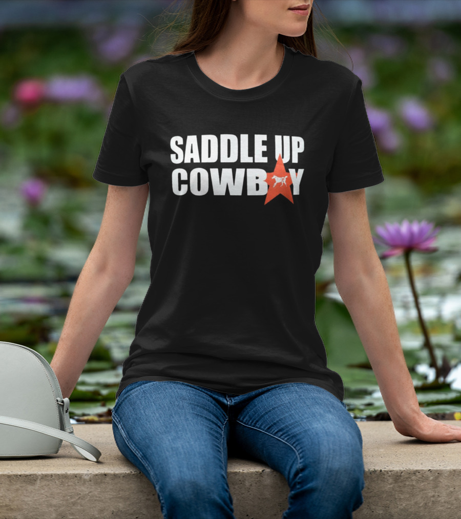Saddle Up Cowboy Star Trucker Hat Cailin Russo Music Shop T-Shirt