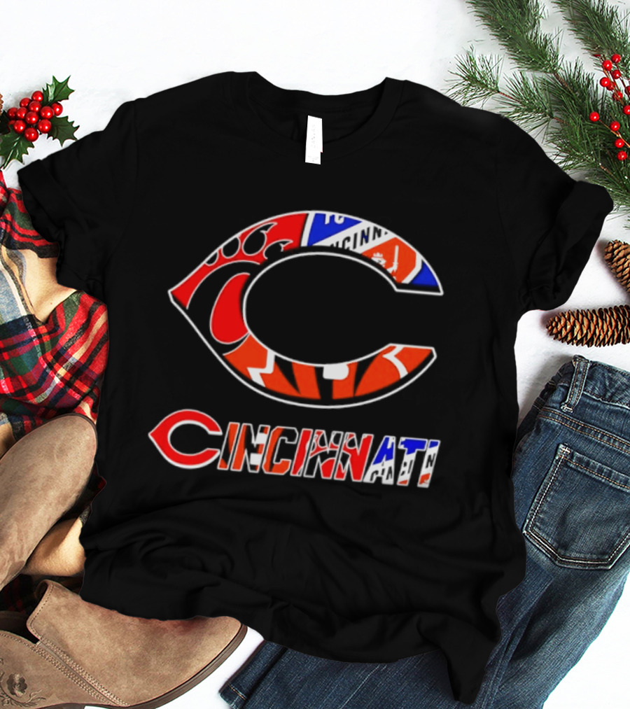 Cincinnati Bearcats FC Cincinnati Bengals Team Pride T-Shirt