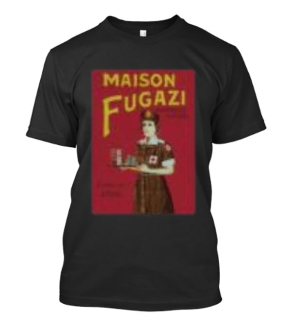 Maison Fugazi Store Rations Black T-Shirt