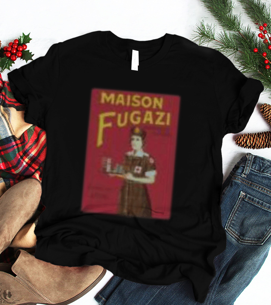 Maison Fugazi Store Rations Black T-Shirt