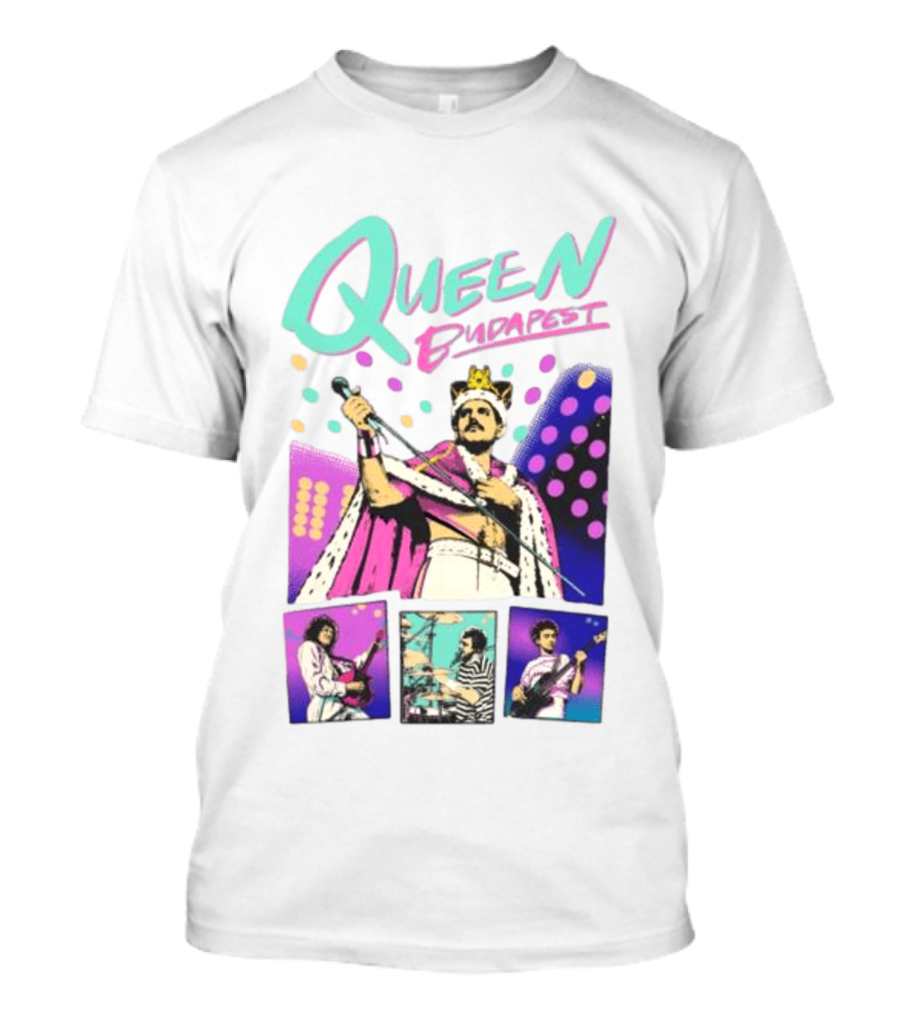 Queen Budapest Anniversary Vest 40th Pop Concert T-Shirt