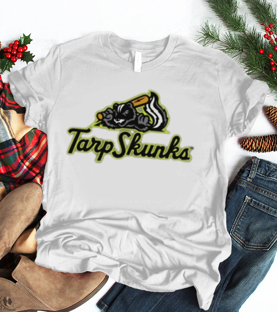 Tarp Skunks Minor League Baseball Team T-Shirt