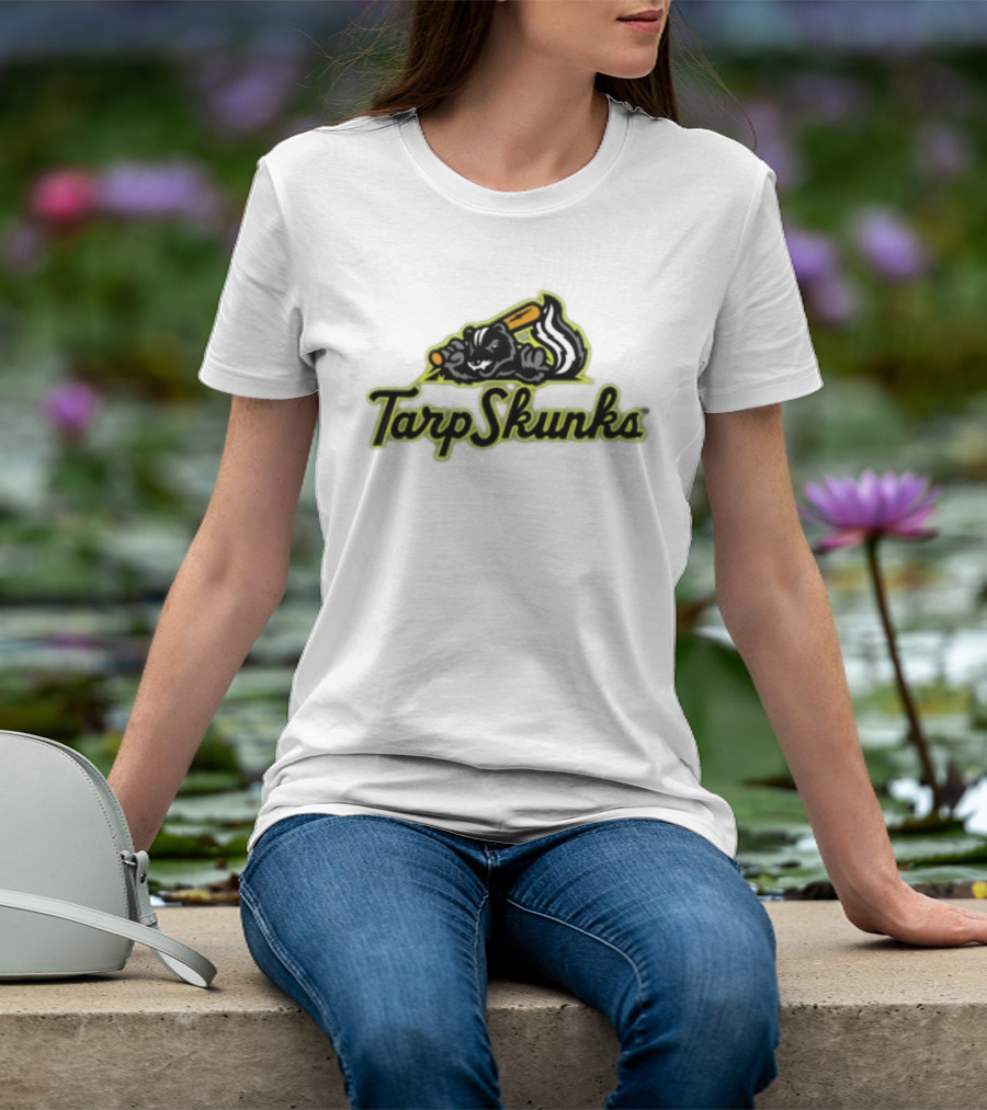 Tarp Skunks Minor League Baseball Team T-Shirt
