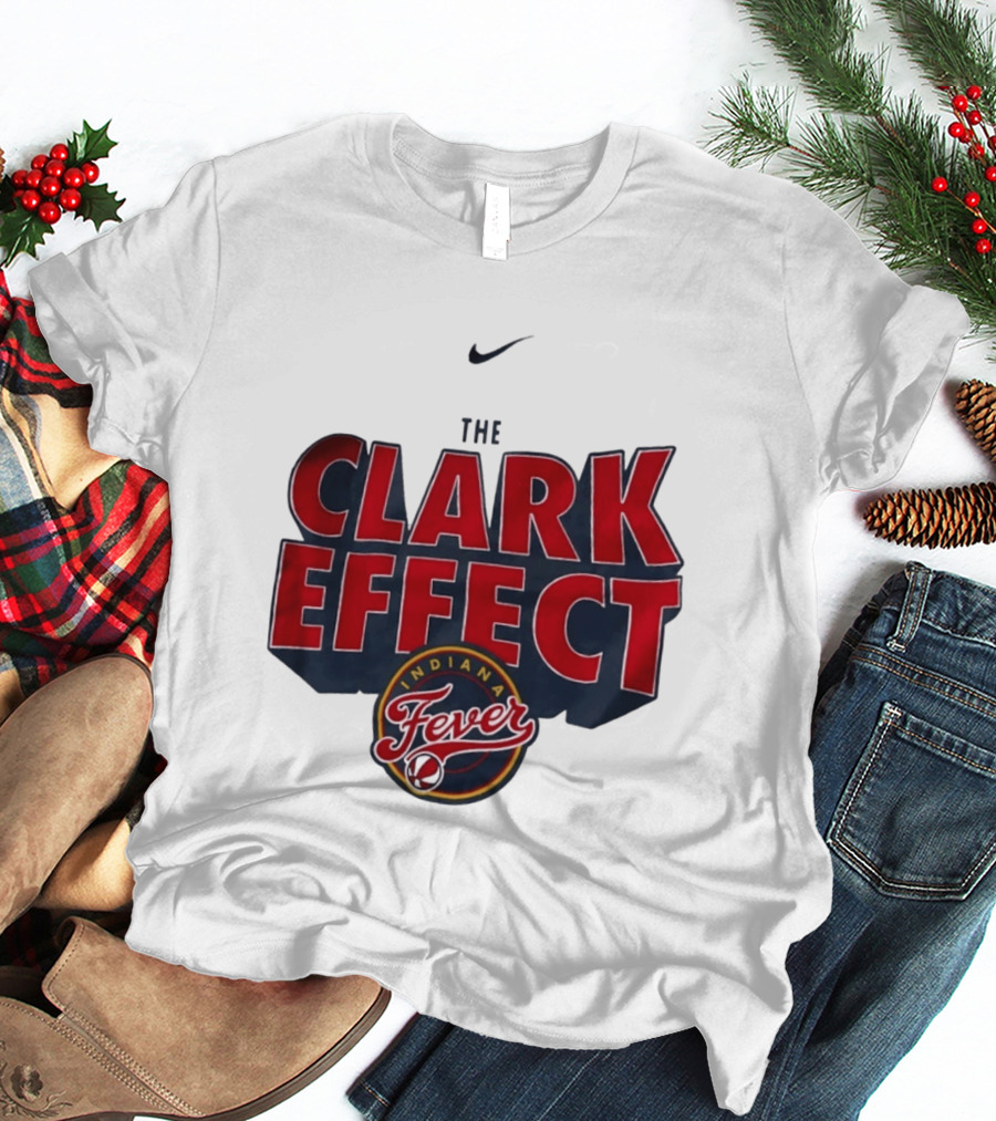 The Clark Effect Indiana Fever Nike Basketball T-Shirt