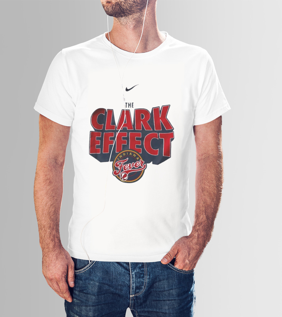 The Clark Effect Indiana Fever Nike Basketball T-Shirt