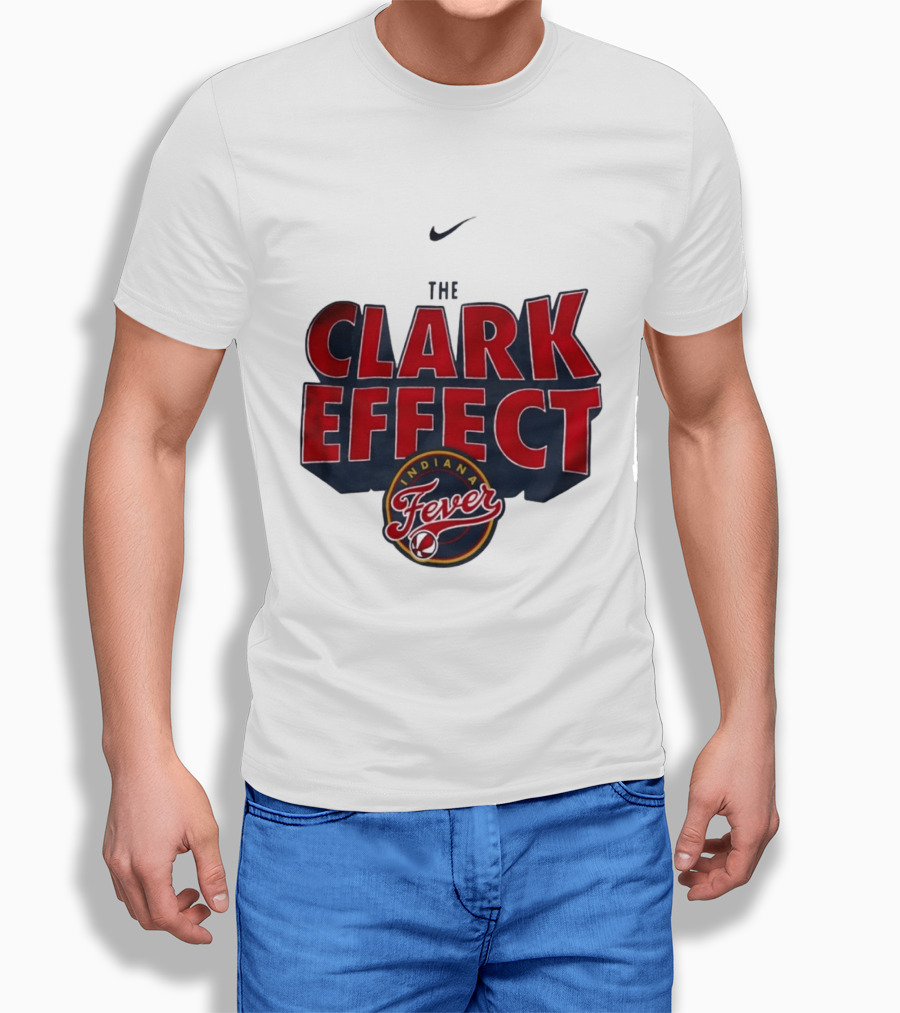 The Clark Effect Indiana Fever Nike Basketball T-Shirt