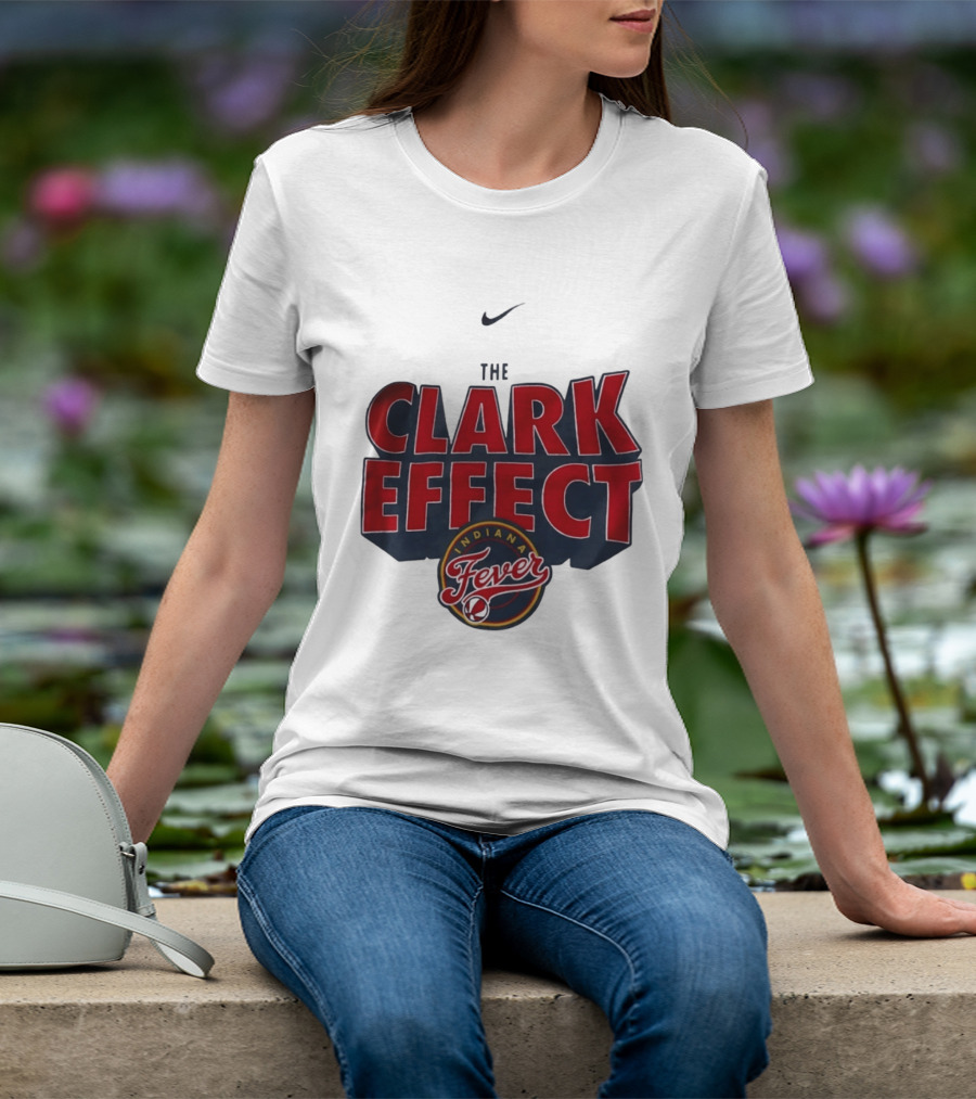 The Clark Effect Indiana Fever Nike Basketball T-Shirt