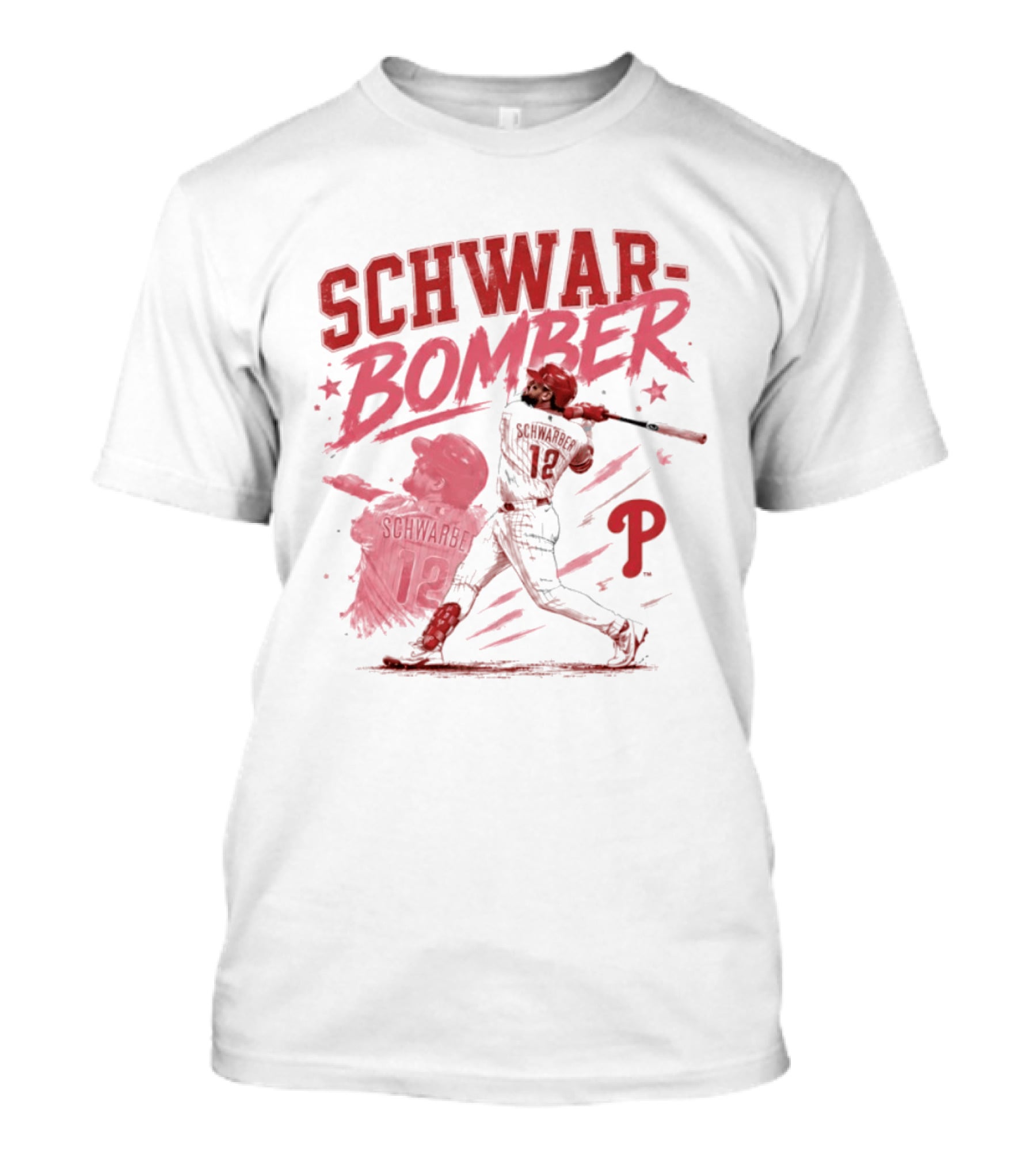 Schwar Bomber Kyle Schwarber Philadelphia Phillies Baseball T-Shirt