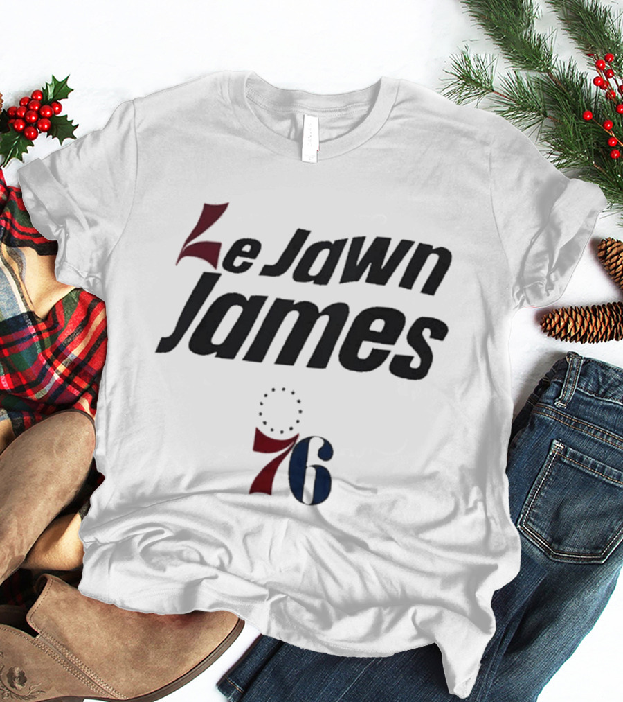 Le Jawn James Philadelphia 76ers 76 T-Shirt