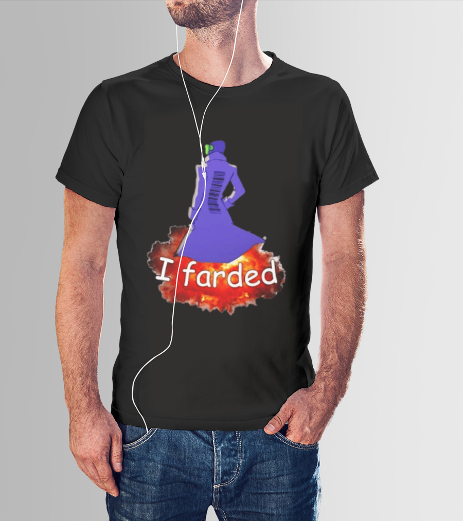 I Farded Meme Comedy Explosion Humor T-Shirt