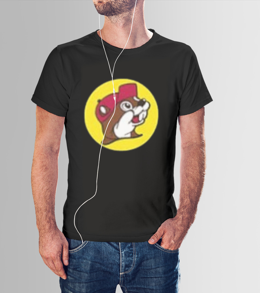 Buc Ee's Fresh Brisket On The Board Two Sided Beavers Texas BBQ T-Shirt