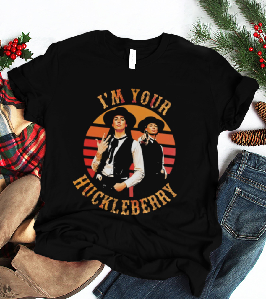 I'm Your Huckleberry Indiana Fever Caitlin Clark Sophie Cunningham T-Shirt