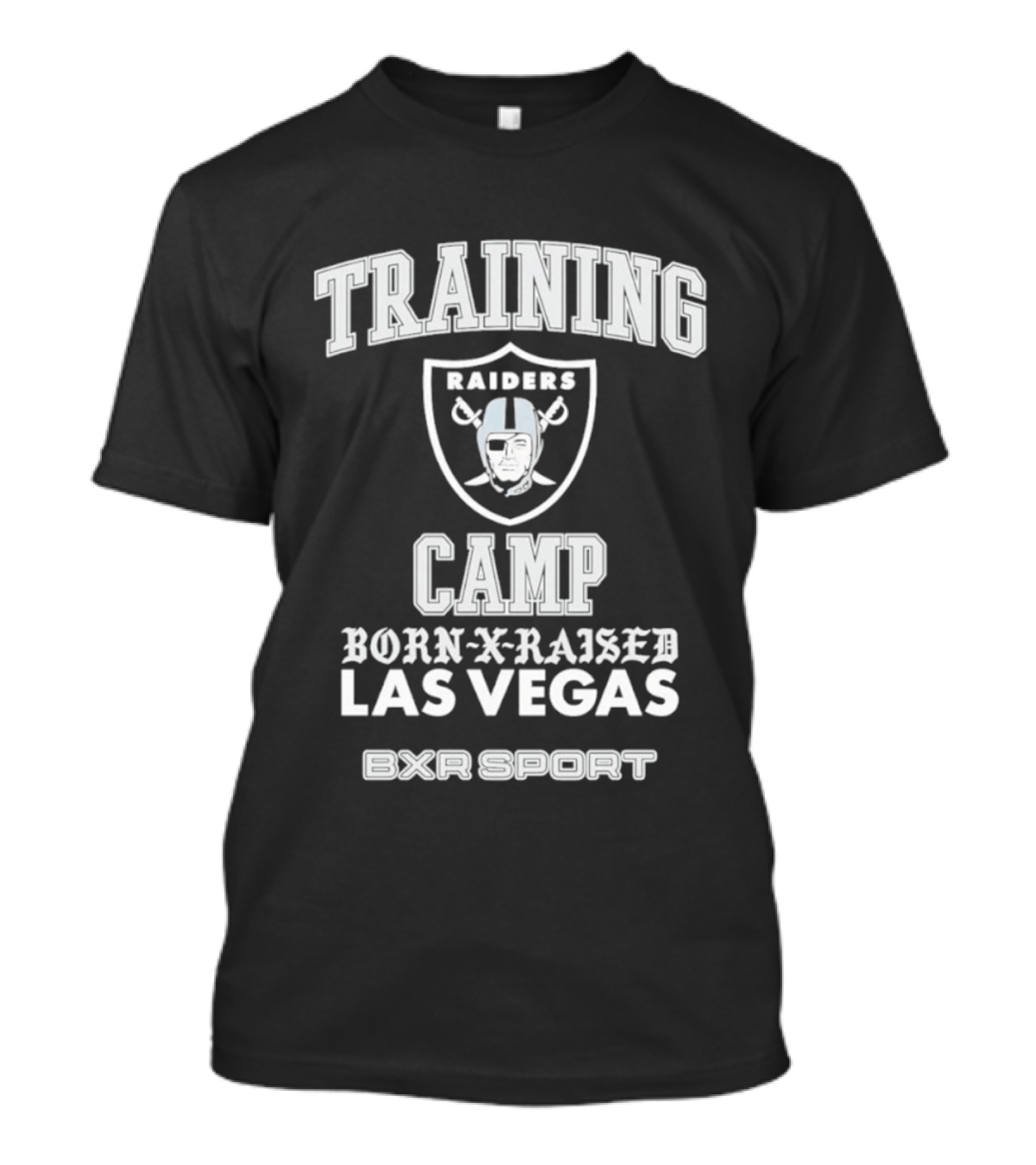 Las Vegas Raiders Training Camp Born X Raised EXR Sport T-Shirt