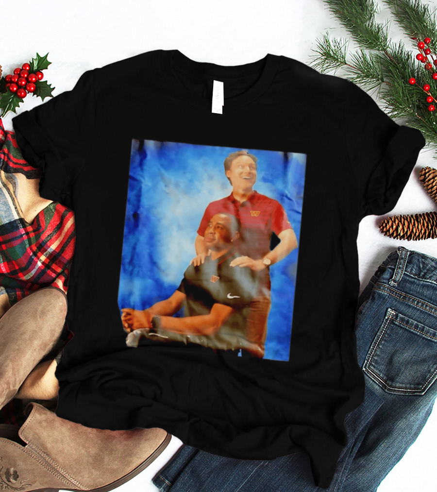 Washington Commanders Michael Jenkins Fred Smoot Nike Step Brothers Pose T-Shirt